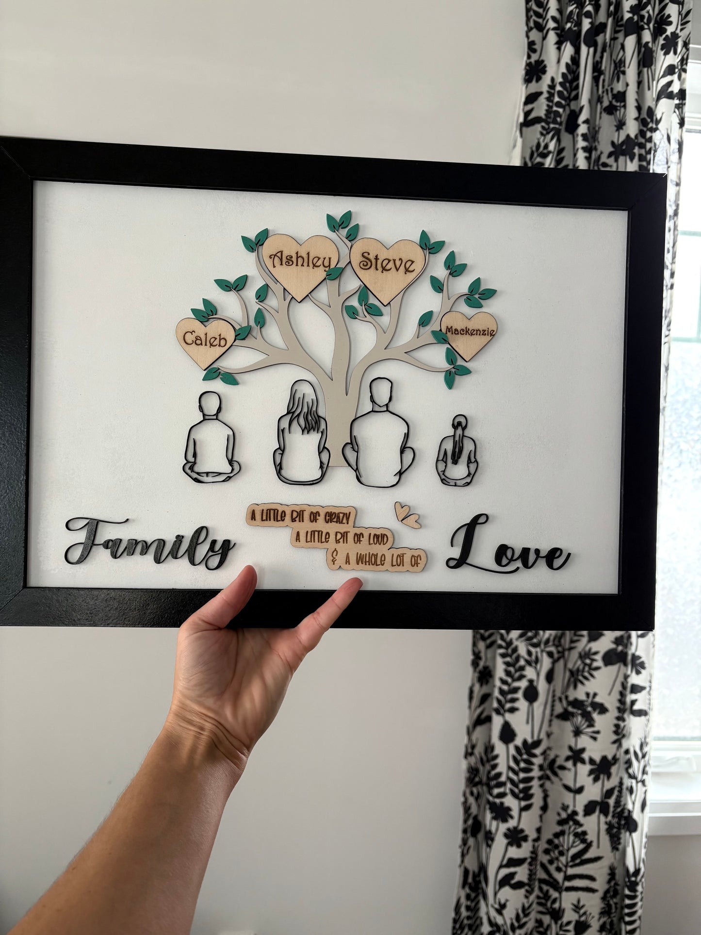 Family Tree Wooden Art