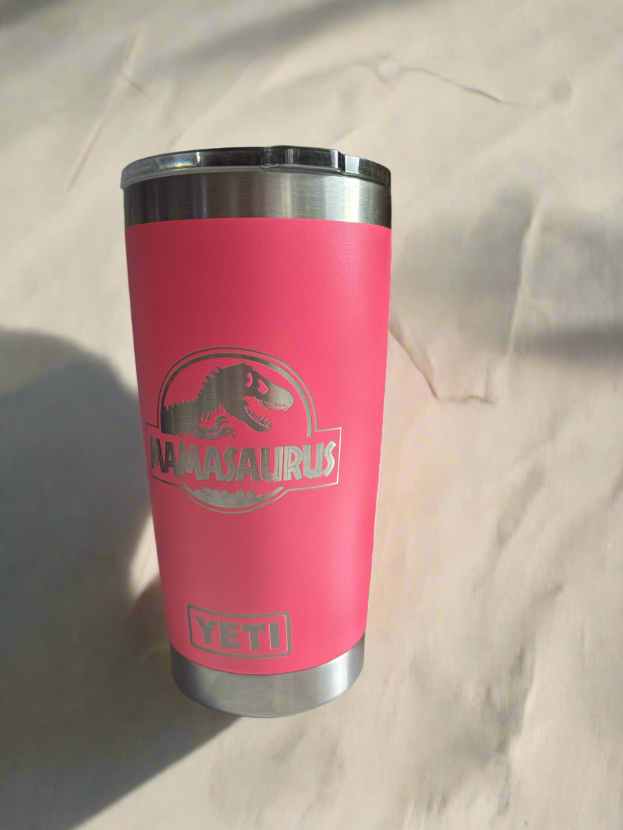 Engraved Yeti Tumbler , Laser Engraved Customized And Personalized Tumbler 20 oz