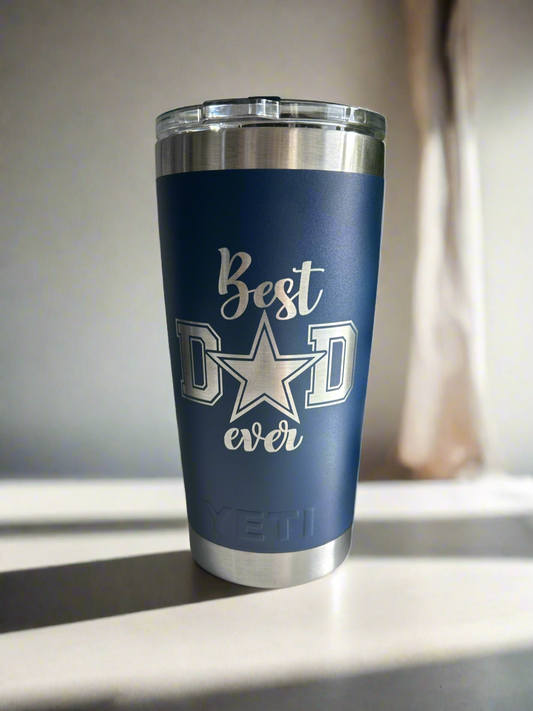 Engraved Yeti Tumbler , Laser Engraved Customized And Personalized Tumbler 20 oz