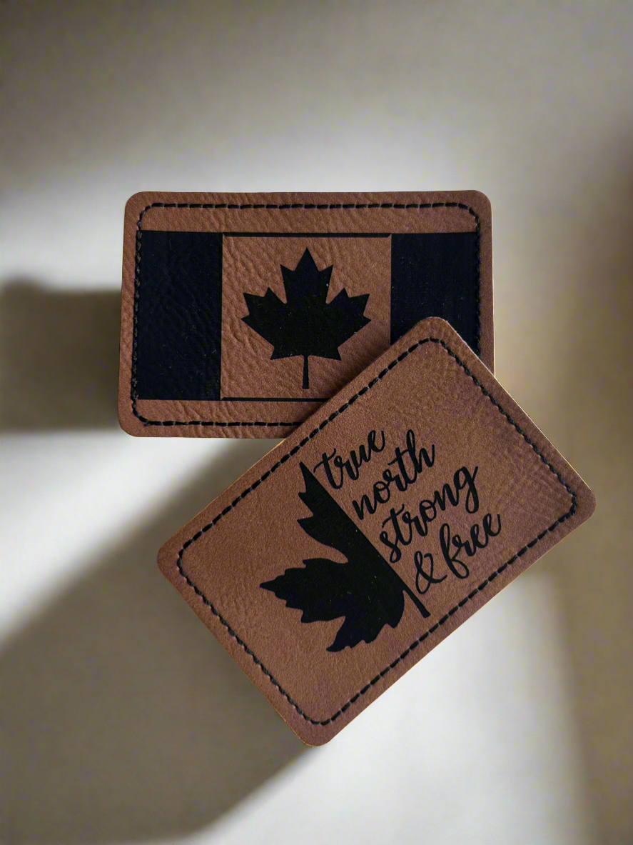 Custom Faux Leather Patch for Apparel