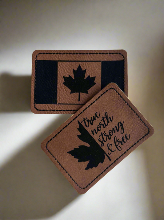 Custom Faux Leather Patch for Apparel