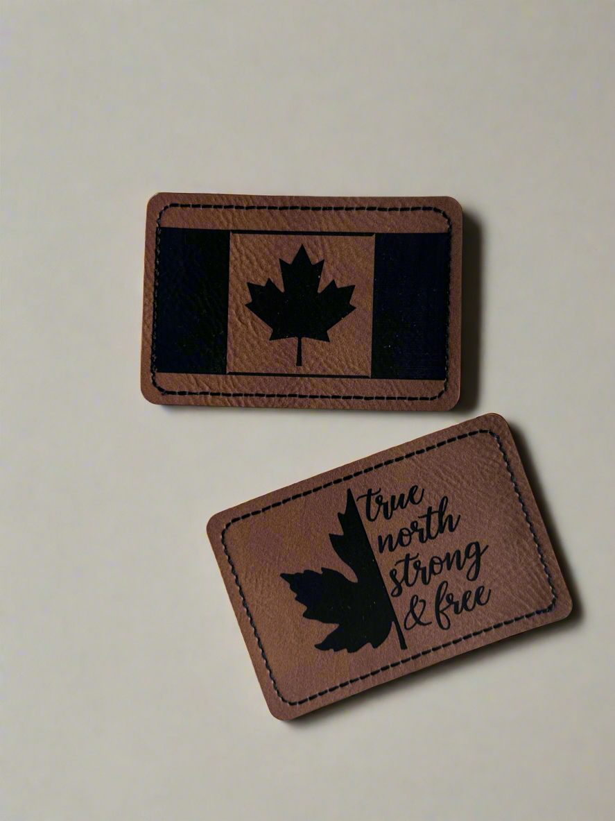 Custom Faux Leather Patch for Apparel