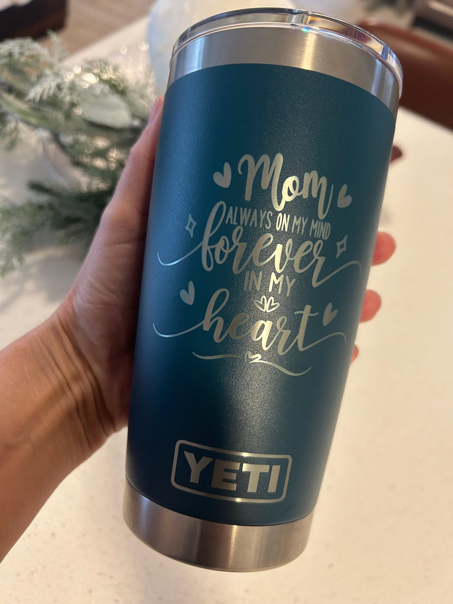 Customized Yeti Tumbler, Yeti Engraved Tumbler 20 oz, Personalized Cup