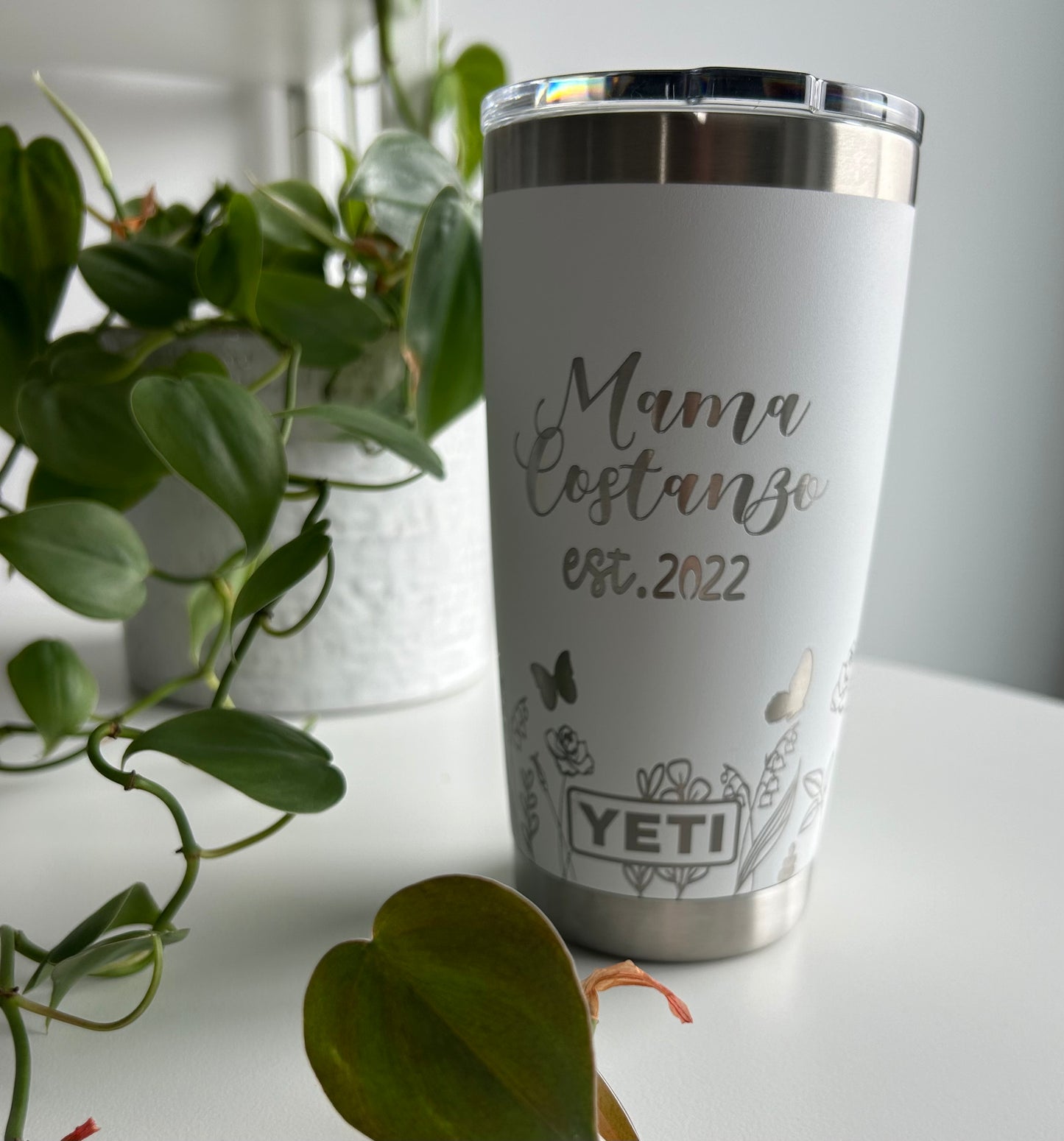 Customized Yeti Tumbler, Yeti Engraved Tumbler 20 oz